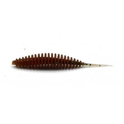 Силіконка для риби, Taipan Maggot, 1,7 дюйма, 20шт/уп, колір №01 Green pumpkin